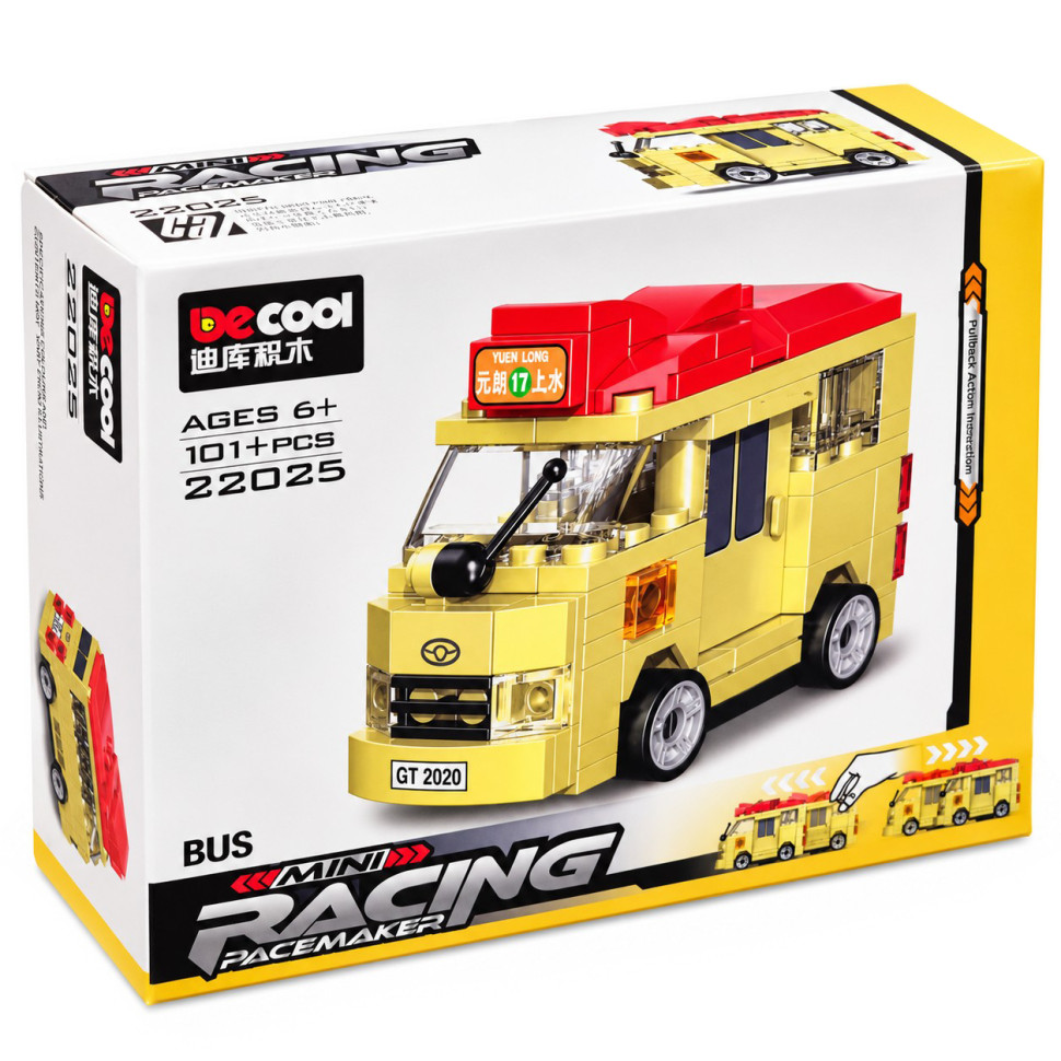 Дитячий конструктор "Mini Racing" 22025, 101 деталь Дитячий конструктор "Mini Racing" 22025, 101 деталь
