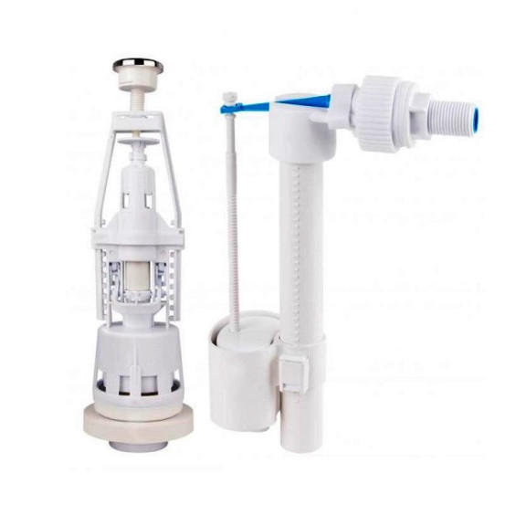 Lidz (WHI) 60 02 K001 03 Комплект арматуры с клапаном боковой подачи 1/2, хром кнопка Lidz (WHI) 60 02 K001 03 Комплект арматуры с клапаном боковой подачи 1/2, хром кнопка