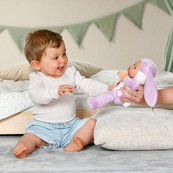 Мягкая кукла Зайчонок BABY born 837443 серии "For babies", 26 см. Изображение №5 Мягкая кукла Зайчонок BABY born 837443 серии "For babies", 26 см. Изображение №5
